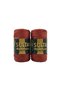 2 Pieces Sultan Macrame 3 Knitting Yarn 100 Grams - Bag Wallet Supla Runner Basket Wall Decoration Canvas Bag Making Material - Color: Tiles118