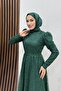 Lumina Glitter Evening Dress Emerald - 2