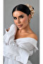 Elastic Buckle 3-Piece Floral Bun Buckle Women's Cotton Pinterest Model - 4