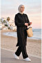 Two Thread Tracksuit Set 3034-03 Black - 8