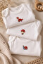 Forest 3-Piece 100% Cotton Embroidered Baby Body Set