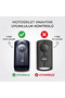 For Yamaha Xmax 250 300 400 Tech Max 250 400 Titan Gray Tpu Key Case Cover (1Pcs) - 2