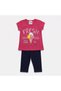 Girl/Boy 2-6 Years Old Short Sleeve Capri Set 2-Piece Cotton Summer Bottom Top Set - 7