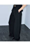 Yün içerikli wide leg pantolon - 5