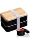Adult Lunch Box, Stackable Food Container, Rectangular Lunch Food Container with Compartme