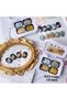4 Colors Metal High-Density Nail Polish Gel Palette Easy Soak-Off Long-Lasting Non-Toxic Shiny UV Gel Polish Set French Vegan - 2
