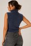 Turtleneck beard yarn plush sweater - 4