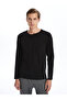 Trendlucky men's long sleeve undershirt with oval collar