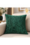 Italian Velvet Brown Throw Pillow Cover Gold Leaf Gilded Woven Decorative Cushion Pillow Case