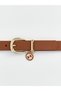 Alita city women's belt with metal buckle and accessory detail - 4