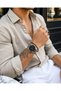 Veyron Braided Chain Stainless Steel Men's Bracelet – Antique Silver - 5