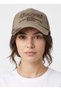 Unisex vintage washed denim hat - new york embroidered distressed cotton baseball cap - 5