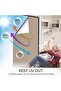 One Way Mirror Window Film, Daytime Privacy Sun Blocking Reflective Window Film Static Cling - 2