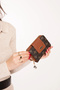 Daily Useful Wallet and Card Holder Sp.935 Brown Text - 2