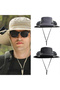 Glbl-Tsti̇l4136 Fisherman's Hat with Fan - Solar Powered