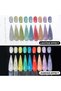 Wholesale UV Nail Gel Polish 18 ml 6 Colors Disco Glitter Broken Diamond Gel Palette DIY Non-Toxic Vegan Eco-Friendly - 2