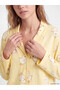 Shirt Collar Patterned Women's Pajama Set - 3