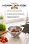 18 cm Stainless Steel Strainer with Handle – Fine-Mesh Kitchen Strainer with Stand - 3