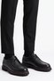 100% Genuine Leather Black Casual Comfortable Classic Men's Shoes Luass30Al0060 - 3
