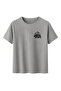 California Bear Printed Gray T-Shirt 100% Cotton Comfortable Fit - 2