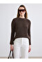 Nevavm Women's Knitwear Sweater with Oval Collar - 3