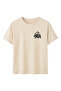 California Bear Printed Beige T-Shirt 100% Cotton Comfortable Fit - 2