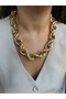 Special Series Curved Thick Twist Necklace (50 cm) - 2