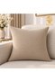 Italian Velvet Brown Throw Pillow Cover Gold Leaf Gilded Woven Decorative Cushion Pillow Case
