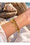 Bracelet with Dangling Zeberced and Olivine Natural Stones