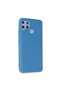 Realme C15 Compatible Case Nano Velvet Silicone - Blue - 2