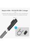Surface Connect to USB C Charging Adapter (Basic Black, Connector only, 1 Pack), Compatible - 4