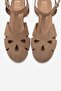 Nathalie Toprak Suede Genuine Leather Women's Sandals - 2