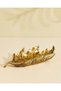 Gold Leaf Decor Accent 35x18x7cm