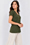 Wear It and Feel Comfortable. |   Women's V-Neck Front Buttoned Viscose Cardigan - 2