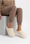 Women's Plush House Slippers Corduroy Closed Toe Soft Insole Stylish Winter Comfortable Slippers Model - 5