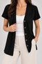 Wear It and Feel Comfortable. |   Women's V-Neck Front Buttoned Viscose Cardigan - 4
