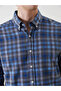 Nevavm Regular Fit Long Sleeve Plaid Dobby Men's Shirt with Difference - 3
