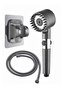 Preminium High Performance Massage Effect Water Saving Shower Head Chrome Plated Long Lasting - 2