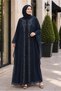 Chiffon Dress with Cape Detail 20986 - 2