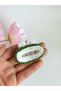Set of 2 Amigurumi Cute Frog Figured Snap Buckle Hair Clips Organic Cotton Children's Hair Clips - 4