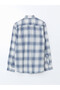 Nevavm Regular Fit Long Sleeve Plaid Men's Shirt with Difference - 6