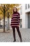 Turtleneck Striped Knitwear Dress & Tunic