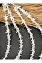 12 mm White Plastic Starfish Beads (34 Pieces) Hole Diameter 1 mm Jewelry Design Beads - 3