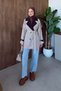 Elii Double Color Trench Beige - 2