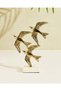 Gold Textured Decorative Sculpture