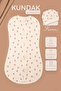 100% Cotton Sleeping Bag Swaddle for Baby Zippered Soft Combed Cotton Fabric Breathable Fabric