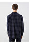 Nevavm Regular Fit Long Sleeve Plaid Men's Lumberjack Shirt with Difference - 4