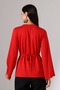 Women's Modal Slit Detailed Spanish Sleeve Blouse - 8