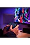 وحدة تحكم لاسلكية لجهاز PS4، مع كابل USB، بطارية 1000 مللي أمبير، اهتزاز مزدوج، تحكم بالحركة بستة محاور، 3 - 7