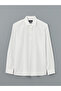 Nevavm Slim Fit Long Sleeve Dobby Men's Shirt with Difference - 5